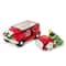 Red Truck Cookie Jar with Lit Green Tree